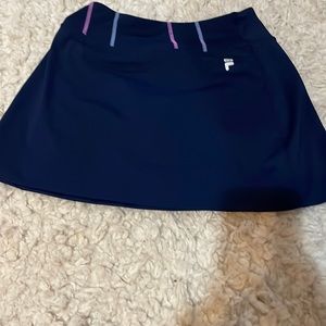 Navy Fila Tennis skirt
